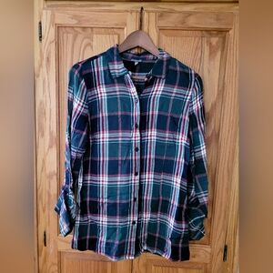NWT Charlotte Russe Plaid Shirt